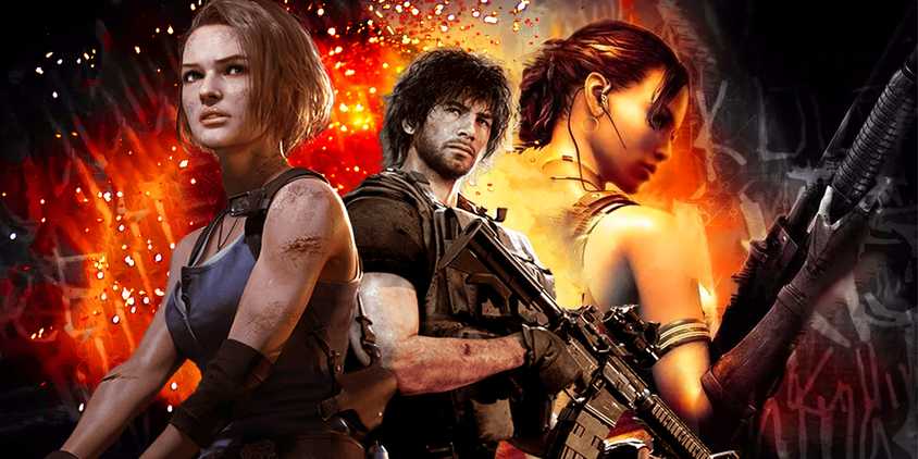 Resident Evil 3 and 5 characters