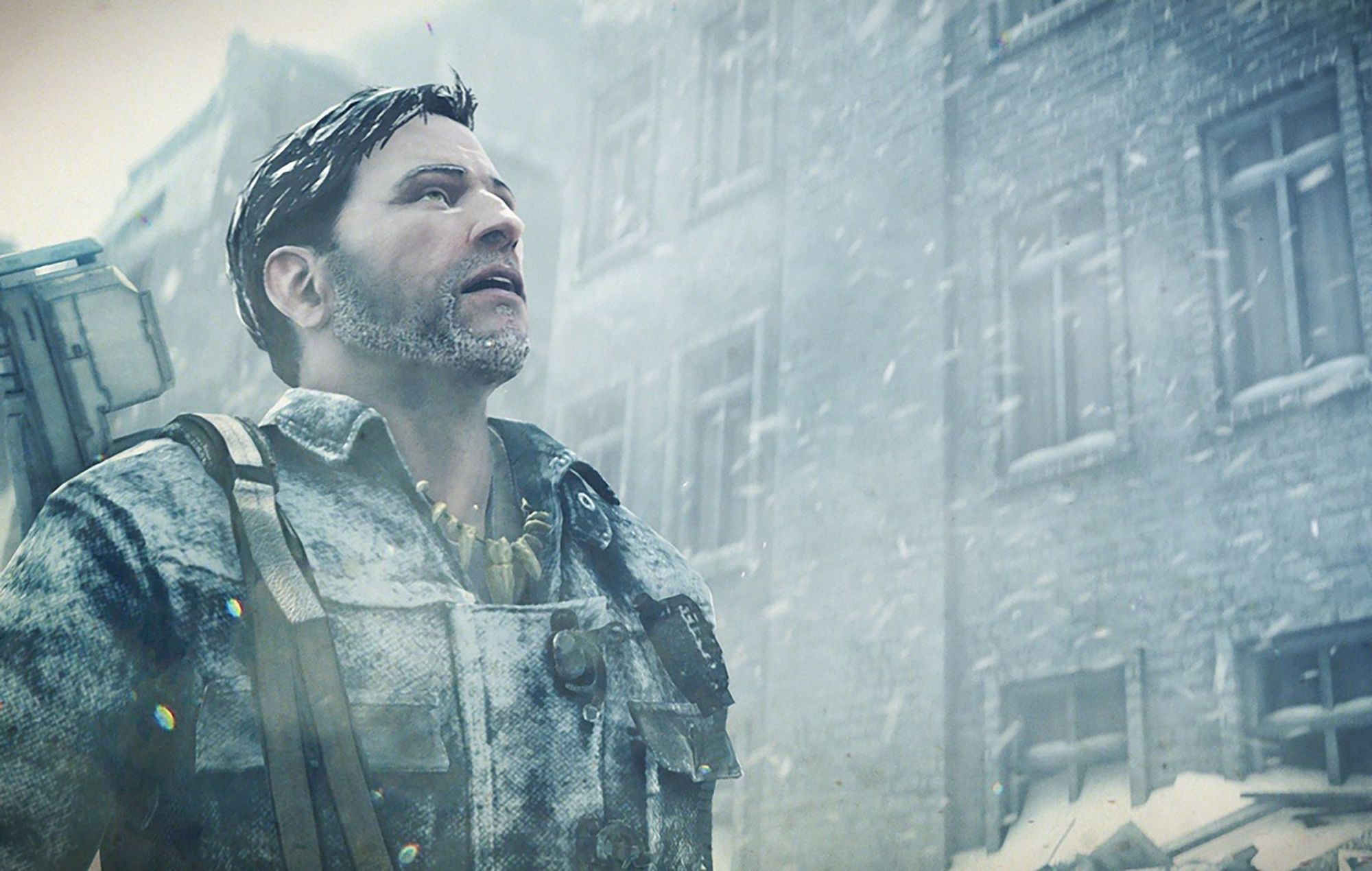 Resistance 3 protagonist in the snow