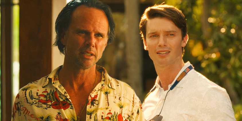 Rick and Saxon imagery from The White Lotus.