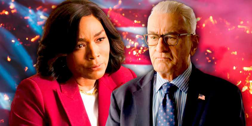 Robert De Niro and Angela Bassett in Zero Day