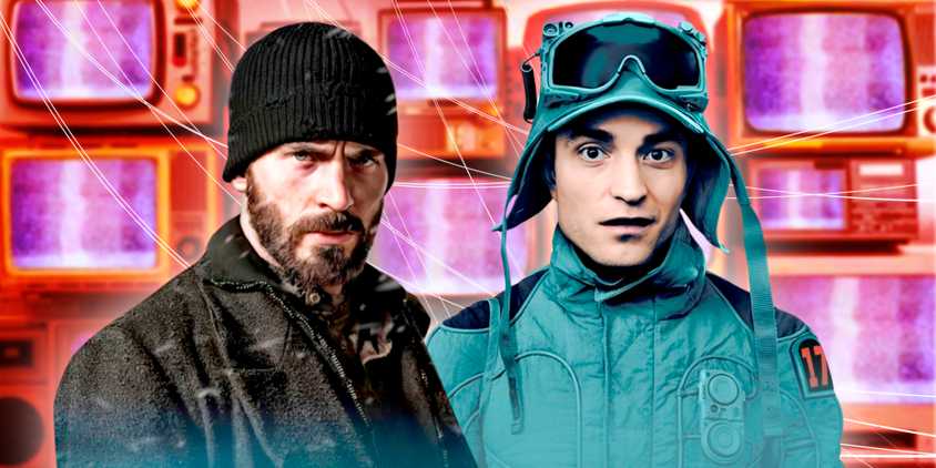 Robert Pattinson in Mickey 17 and Chris Evans from Snowpiercer