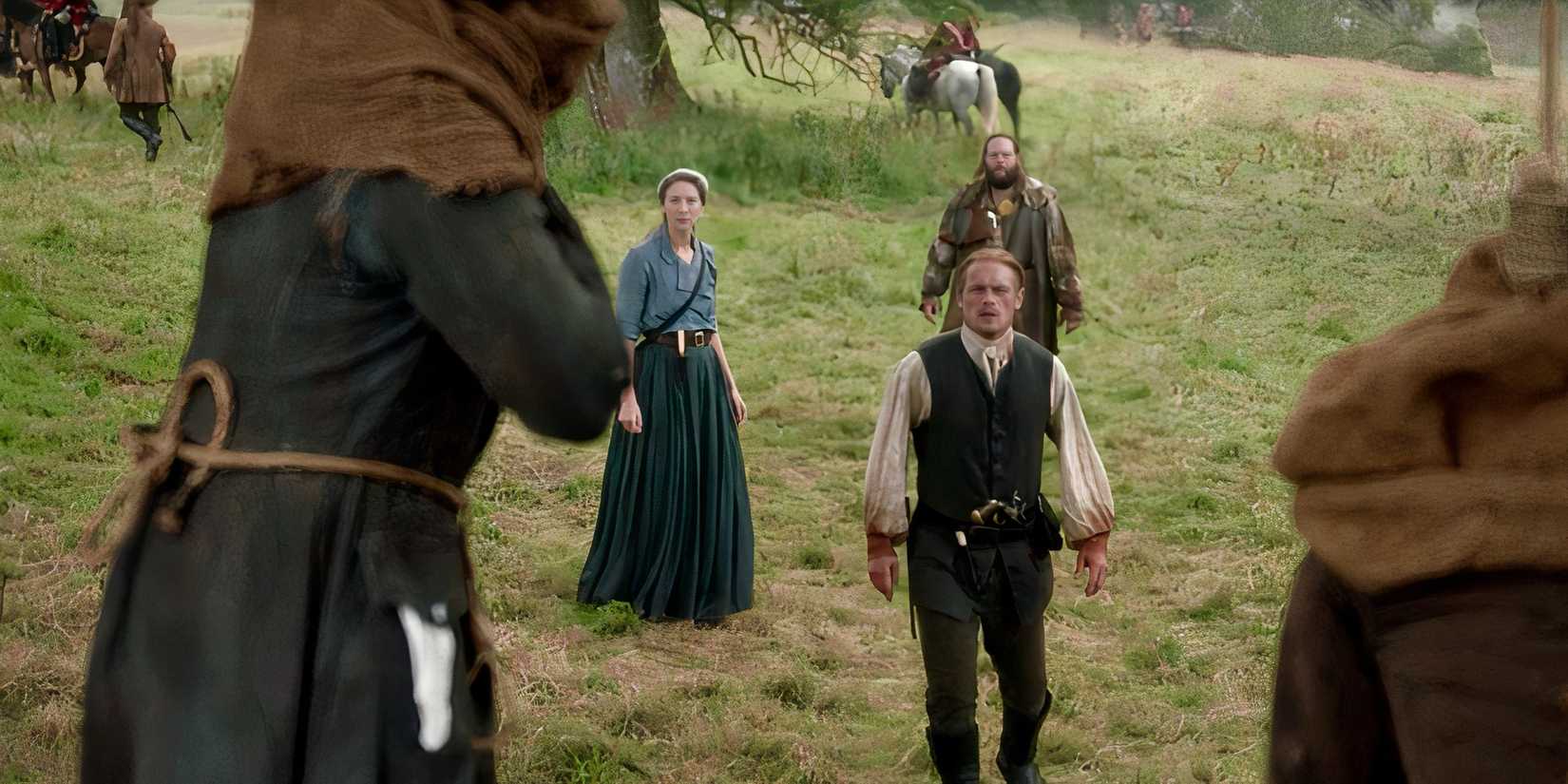 Roger hanged in Outlander season 5