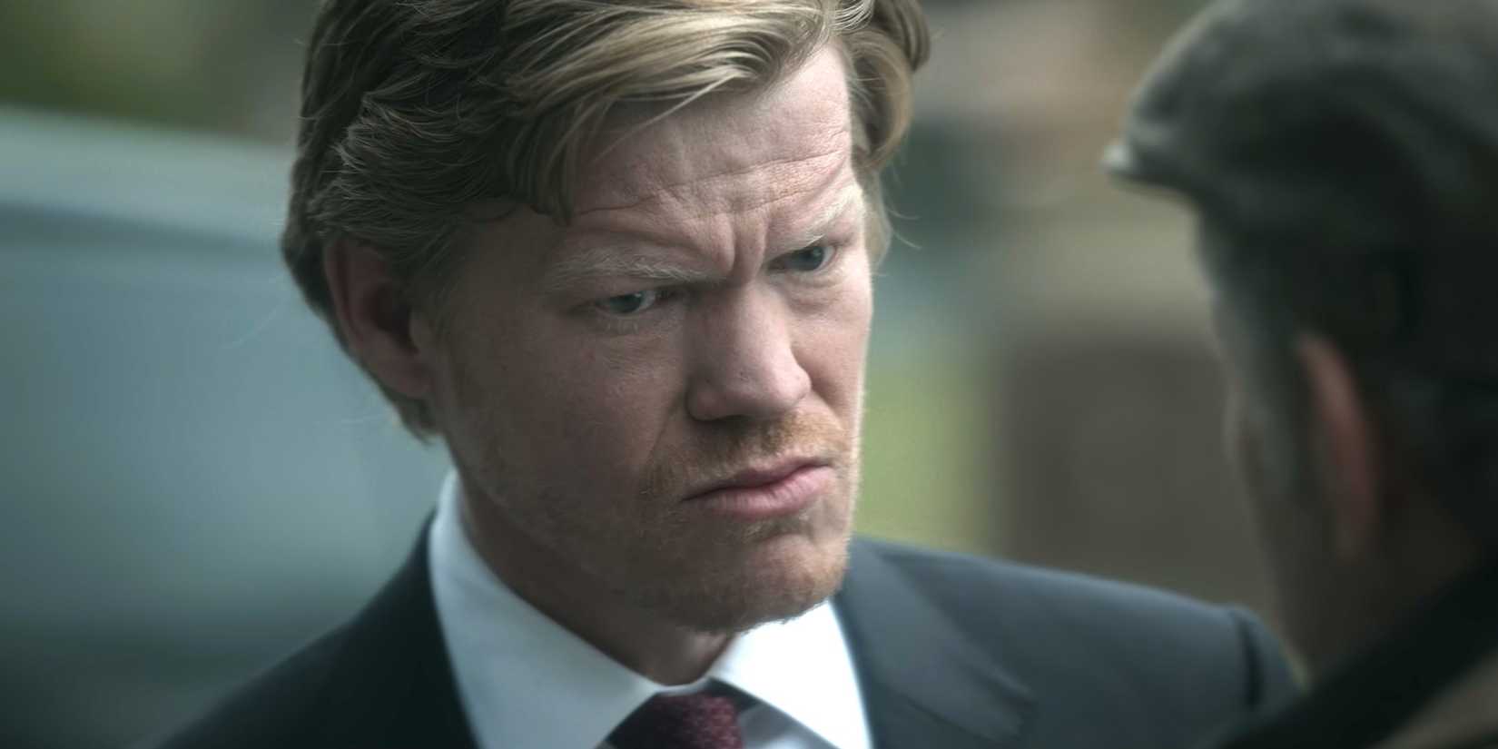 Roger Carlson (Jesse Plemons) looks flummoxed in Zero Day