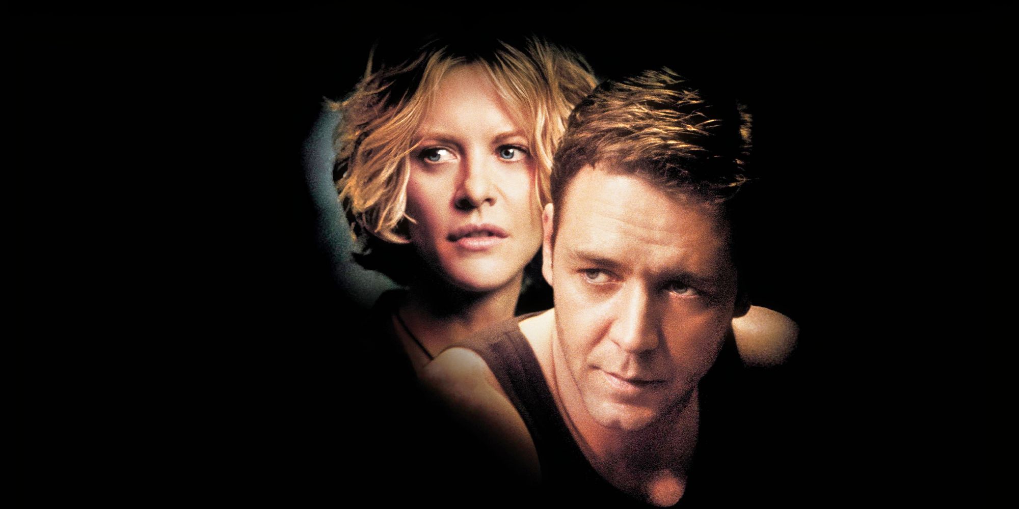 Russell Crowe and Meg Ryan on the poster of Proof of Life