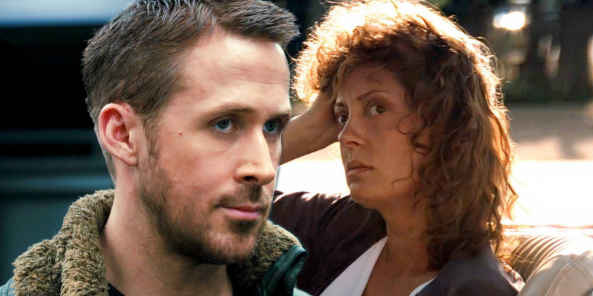 Ryan Gosling in Blade Runner 2049 and Susan Sarandon in Thelma and Louise