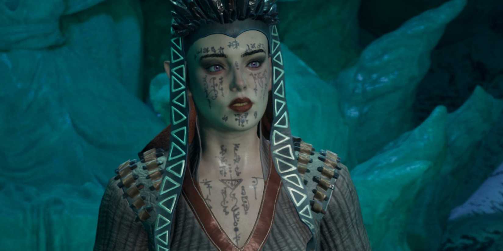 Archmage Ryngrim in her tower from Avowed