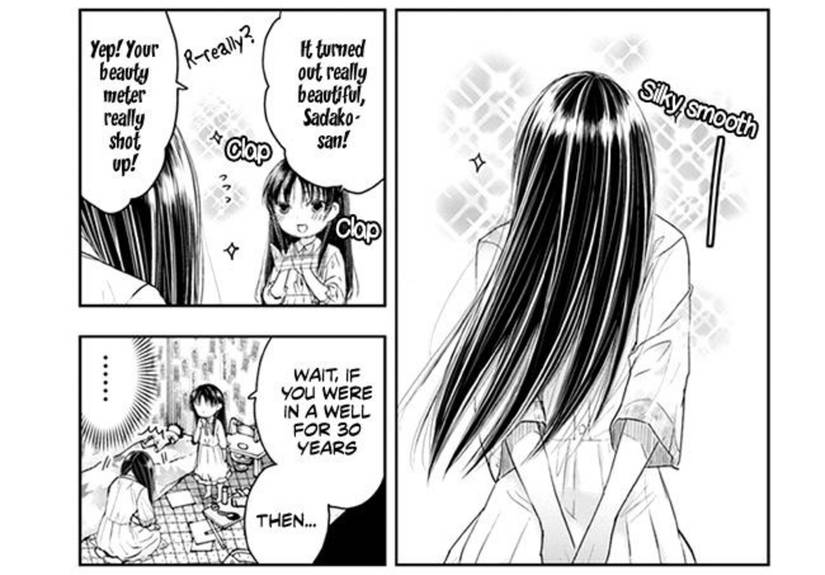 Sadako-San Gets Her Hair Done by Sadako-Chan