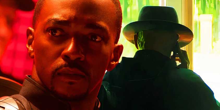 Sam Wilson and the Leader in Captain America Brave New World