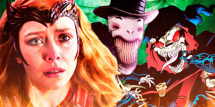 Scarlet Witch from MCU & Mr Smile and Demogoblin