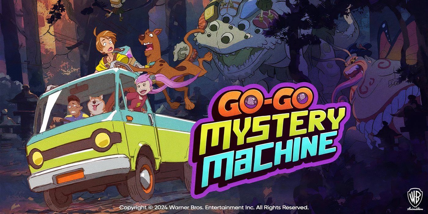 Promotional poster for Scooby-Doo Go-Go Mystery Machine.