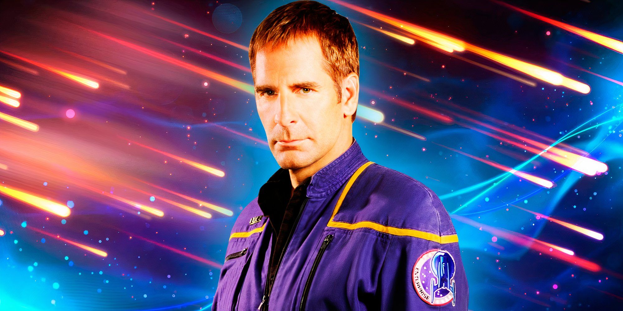 Scott Bakula heroic as Captain Archer in Star Trek Enterprise