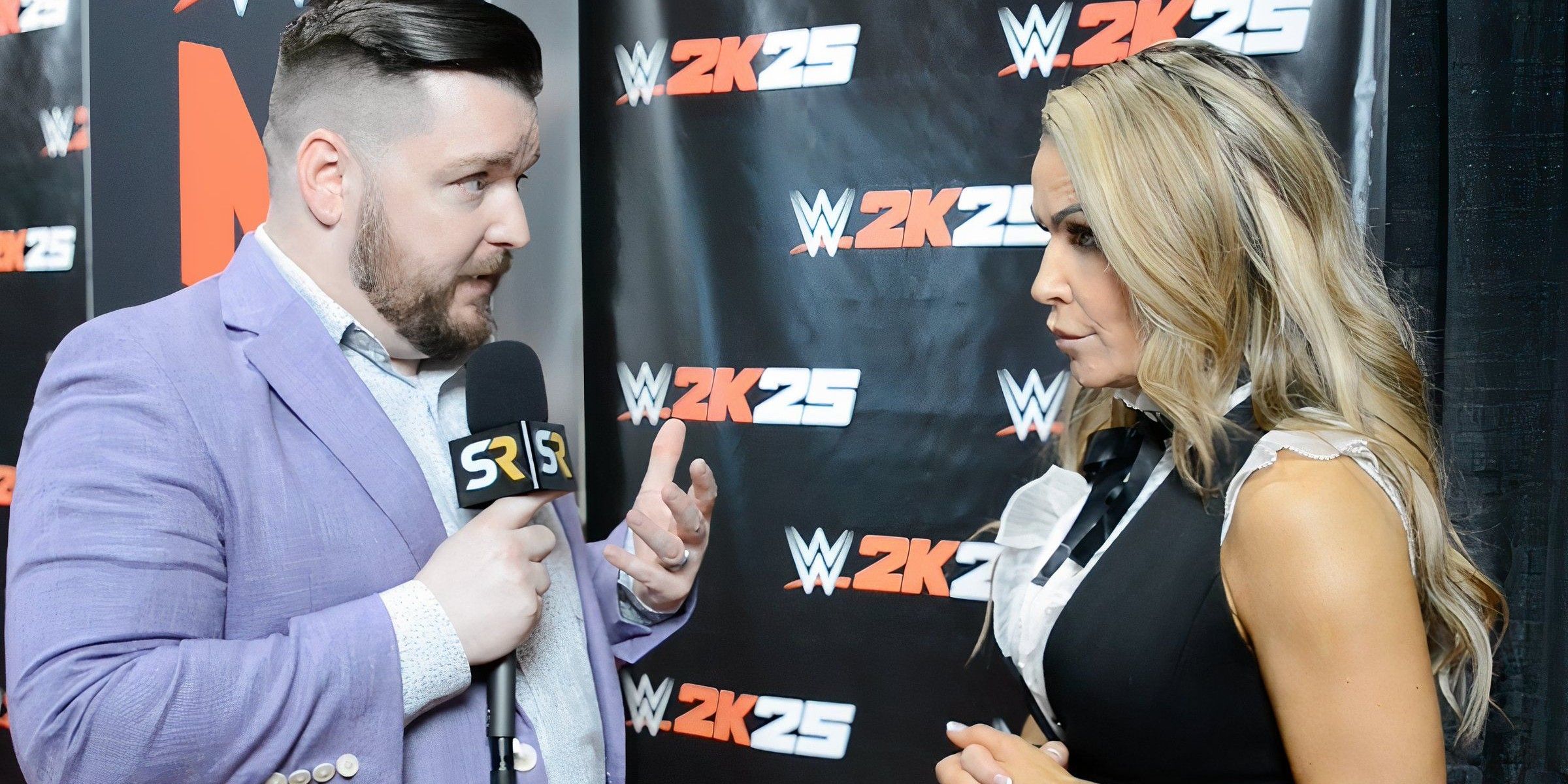ScreenRant&rsquo;s Adam Barnard with Natalya