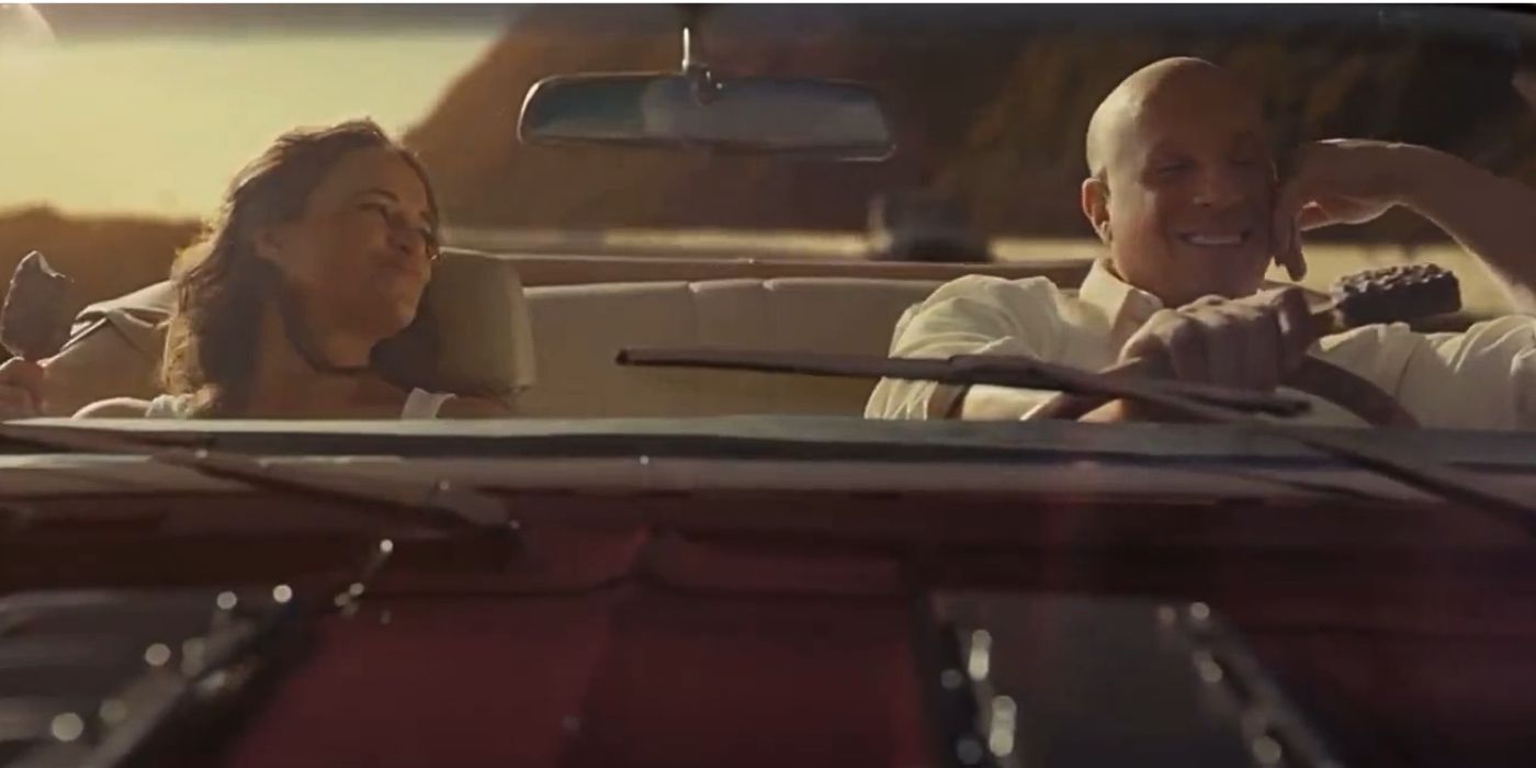 Dom and Letty in Haagen-Dady Super Bowl Commercial Fast and Furious Fast x: Part 2