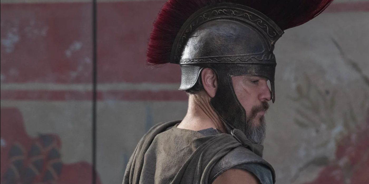 Matt Damon as Odysseus in The Odyssey