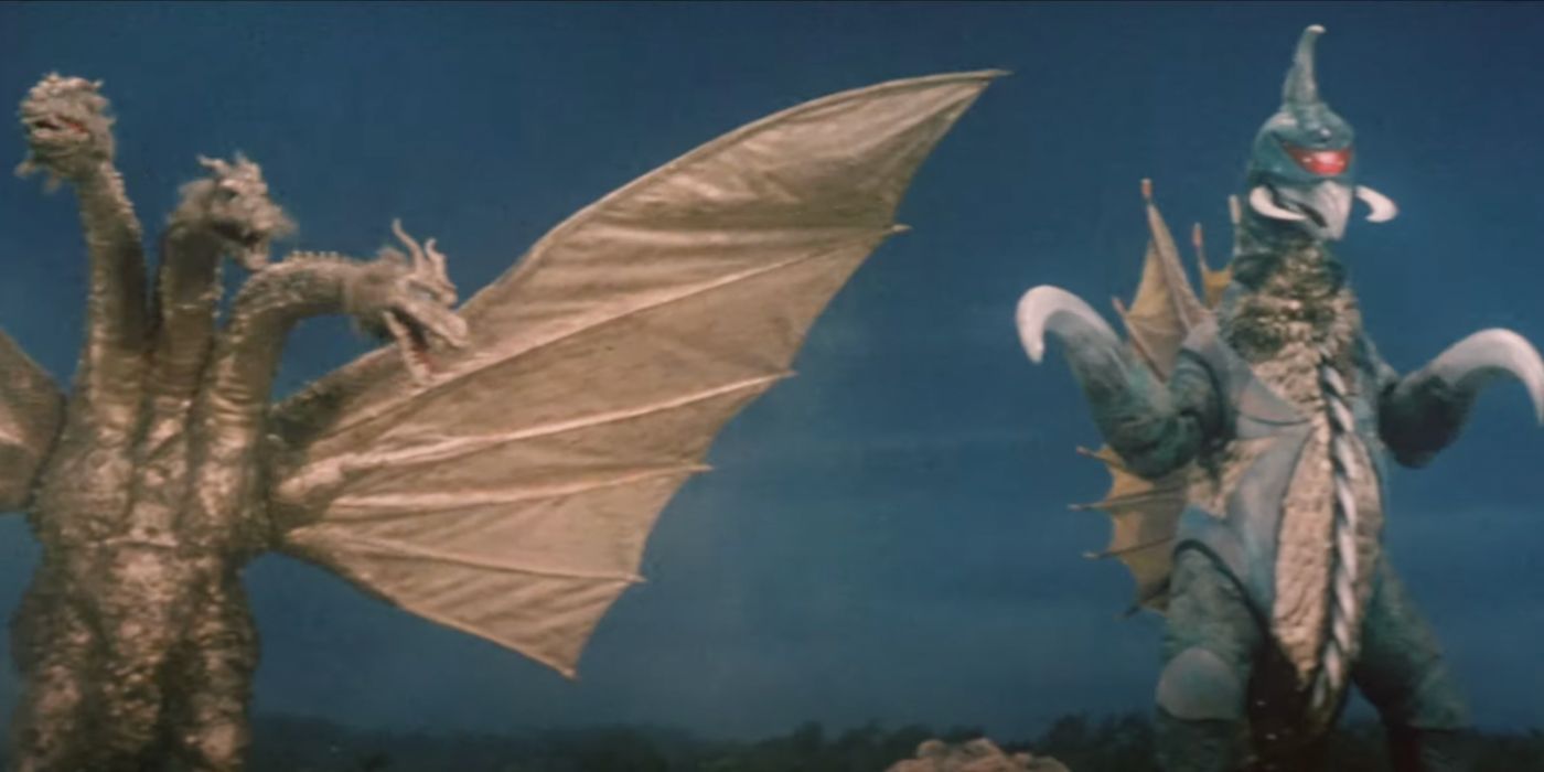 Gigan and King Ghidorah in Godzilla vs. Gigan