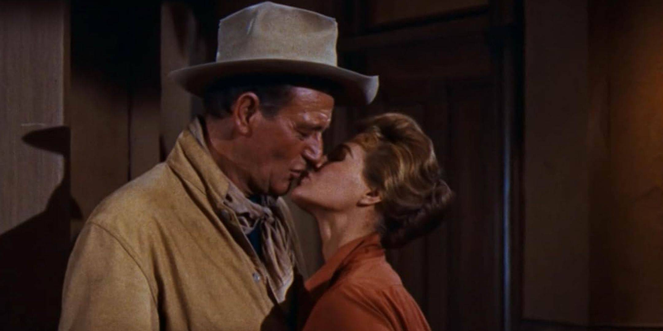 John Wayne & Angie Dickinson Starred In 3 Movies Together, But Their Best Is A Classic Western With 96% On Rotten Tomatoes
