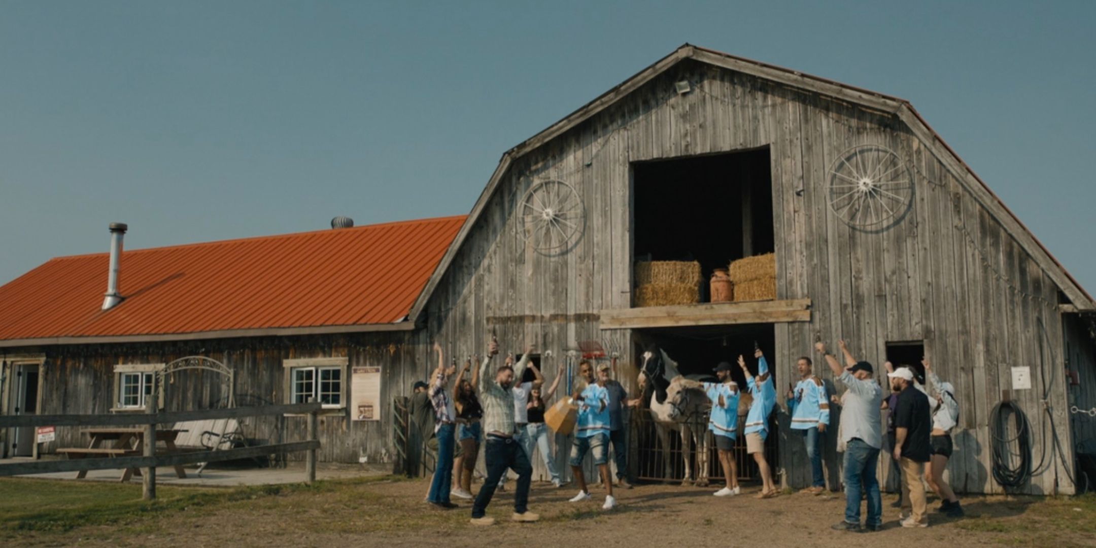 Bulldogs celebra Wagonweel nella 4a stagione Shoresy