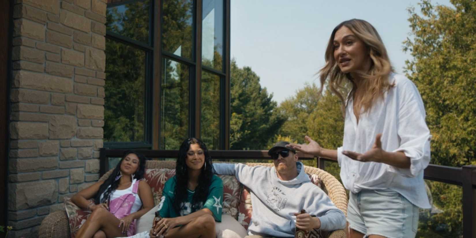 Shoresy, Miig, Ziig, and Nat in Shoresy season 4