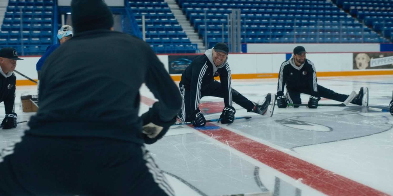 Shoresy leads the Bulldogs in a free skate in season 4 of Shoresy