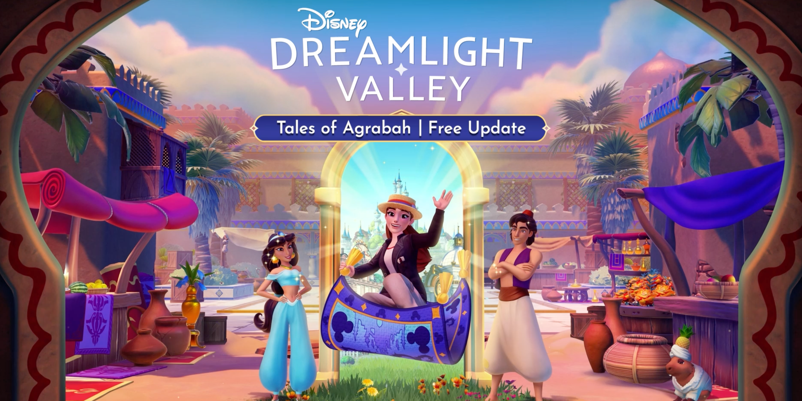 Disney Dreamlight Valley Tales về việc cập nhật nghệ thuật quan trọng của Agrabah