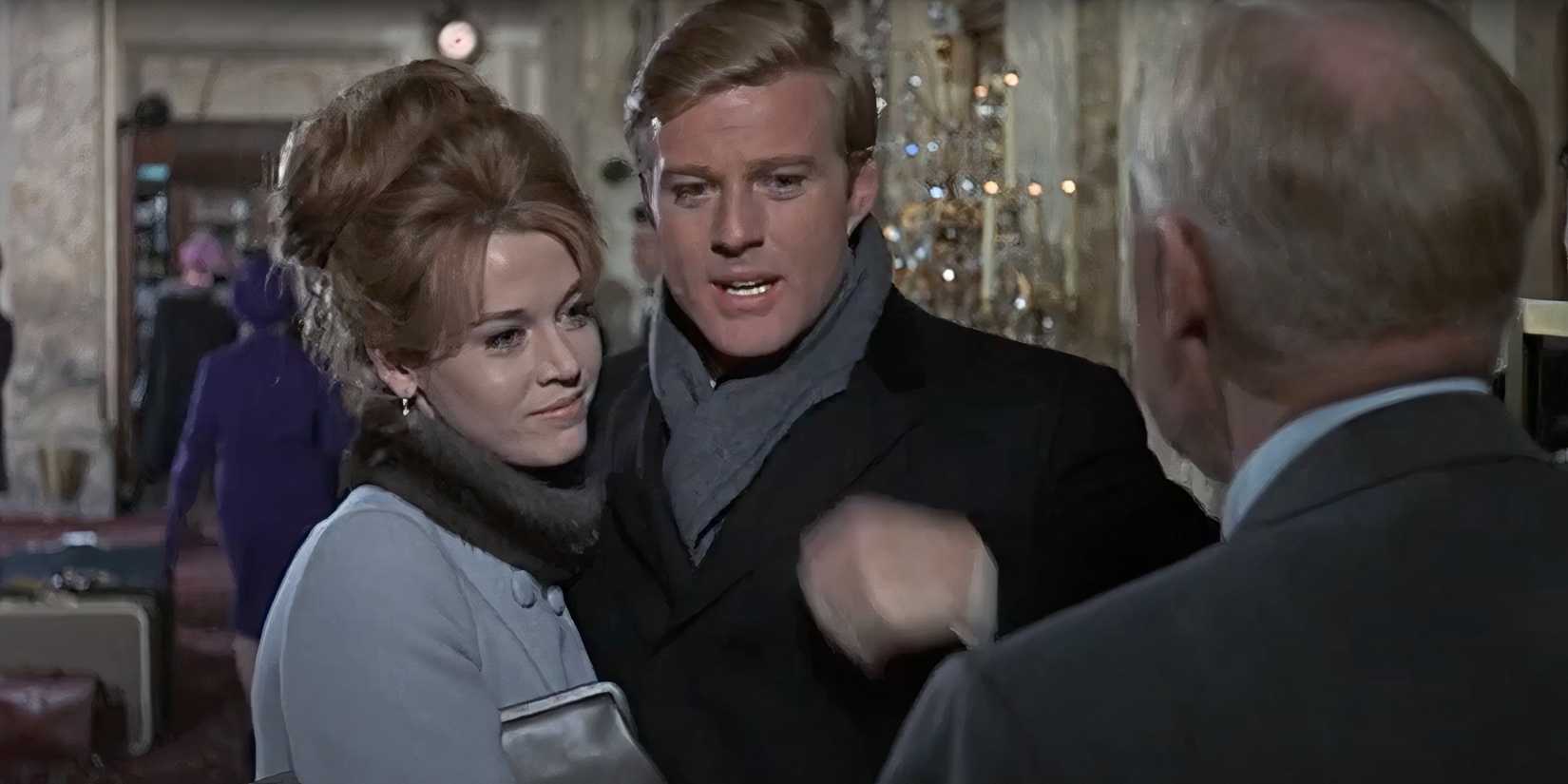 Jane Fonda and Robert Redford in Barefoot in the Park