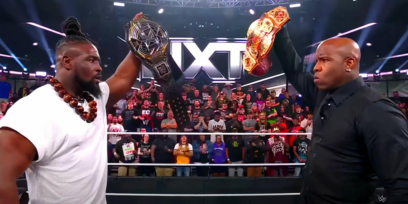 Screenshot - Moose vs. Oba Femi WWE NXT