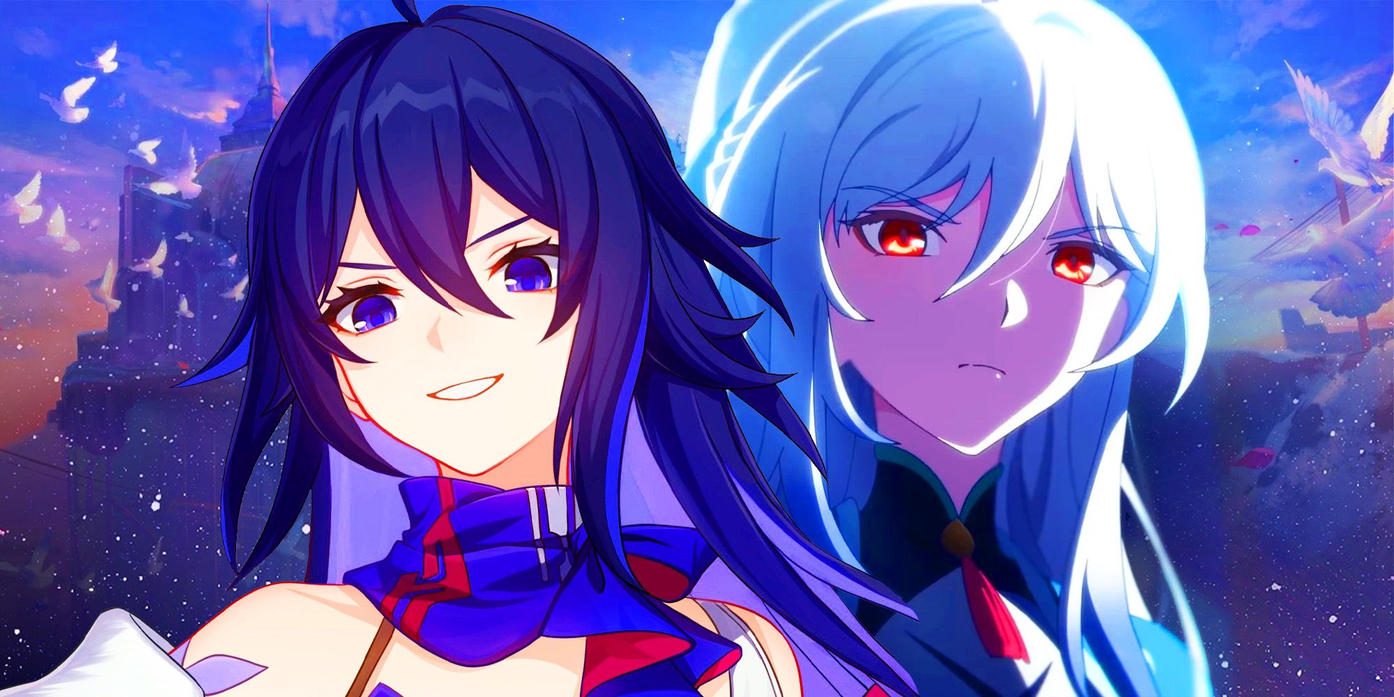 Seele and Jingliu In Honkai Star Rail