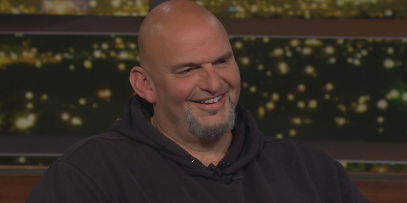 sen. John fetterman on Real Time With Bill Maher in 2024