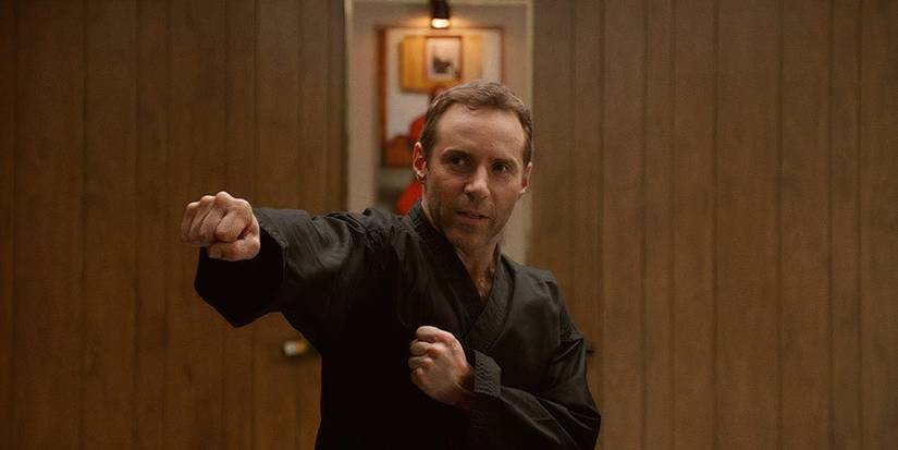 Sensei posing in The Art of Self-Defense