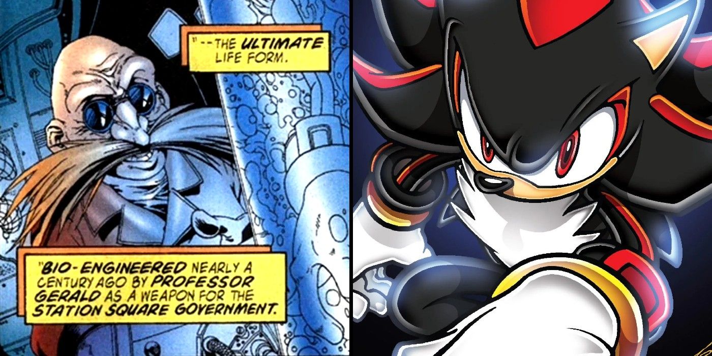 Shadow the Hedgehog Comic Origin Povestea