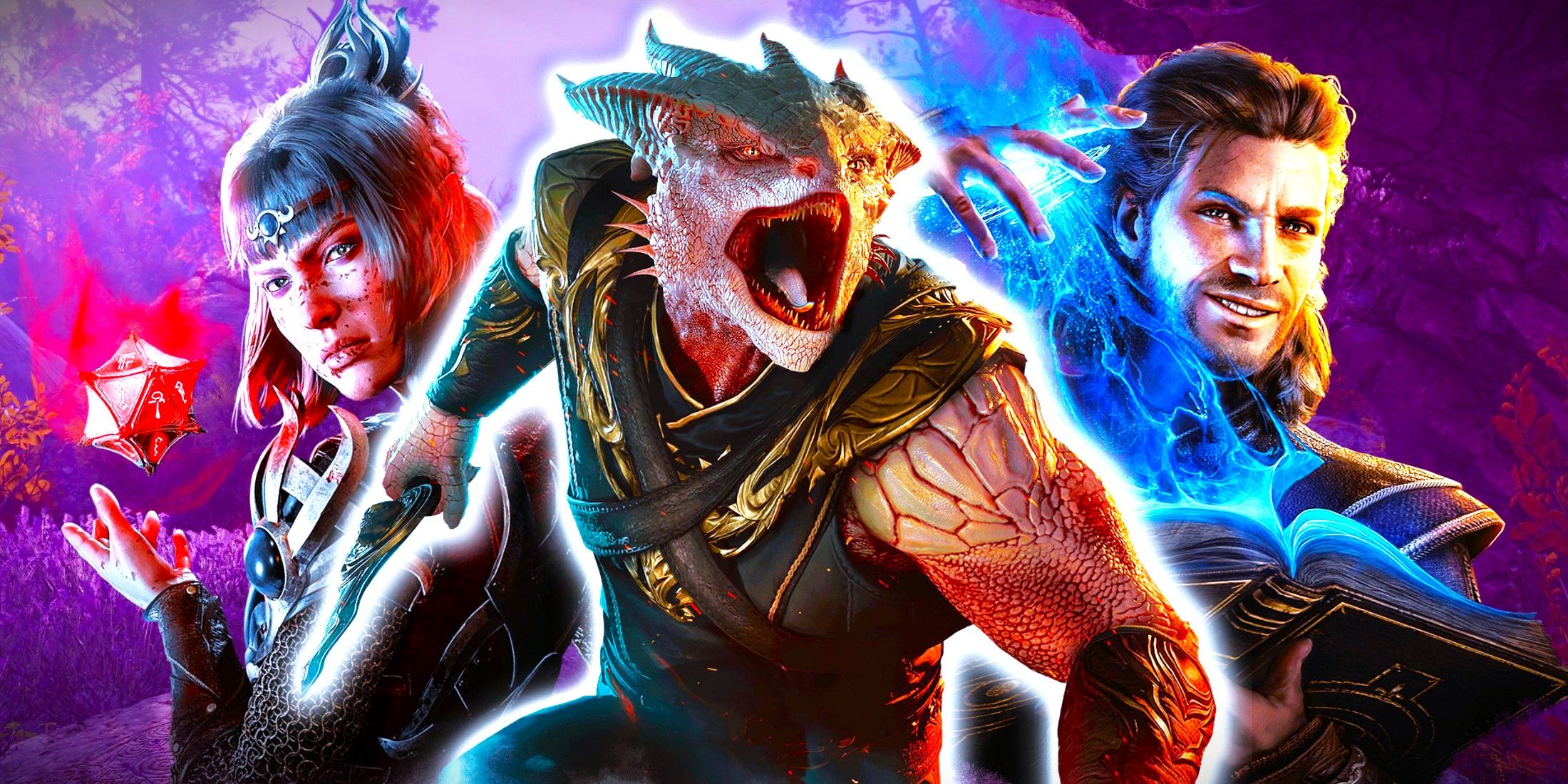 Shadowheart, Gale And The Dark Urge Baldur's Gate 3