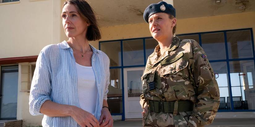 Silva and Eliza in Vigil season 2