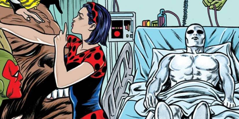 silver surfer and dawn cover