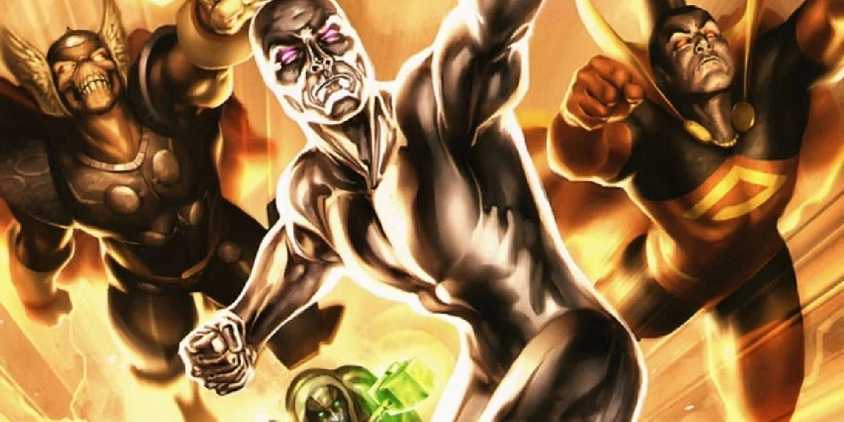 silver surfer leading the annihilators