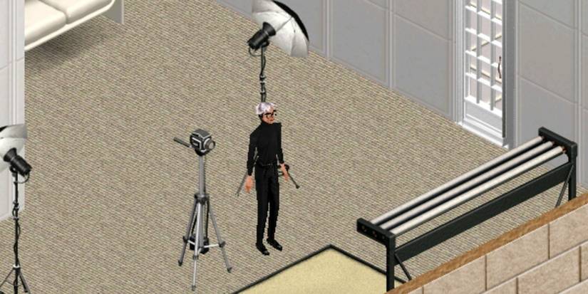 Sims 1 Andy Warhol In Studio