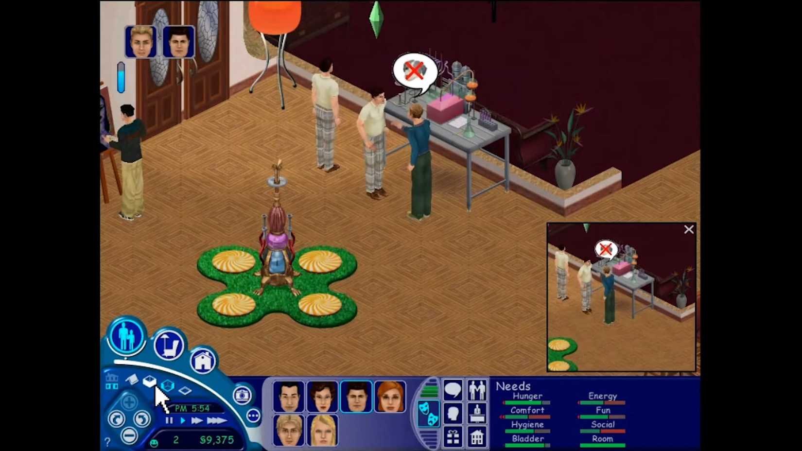 The Sims 1 evil clone ruins relationships