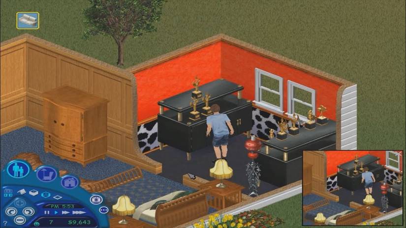 The Sims 1 Obsessed Fan stealing awards