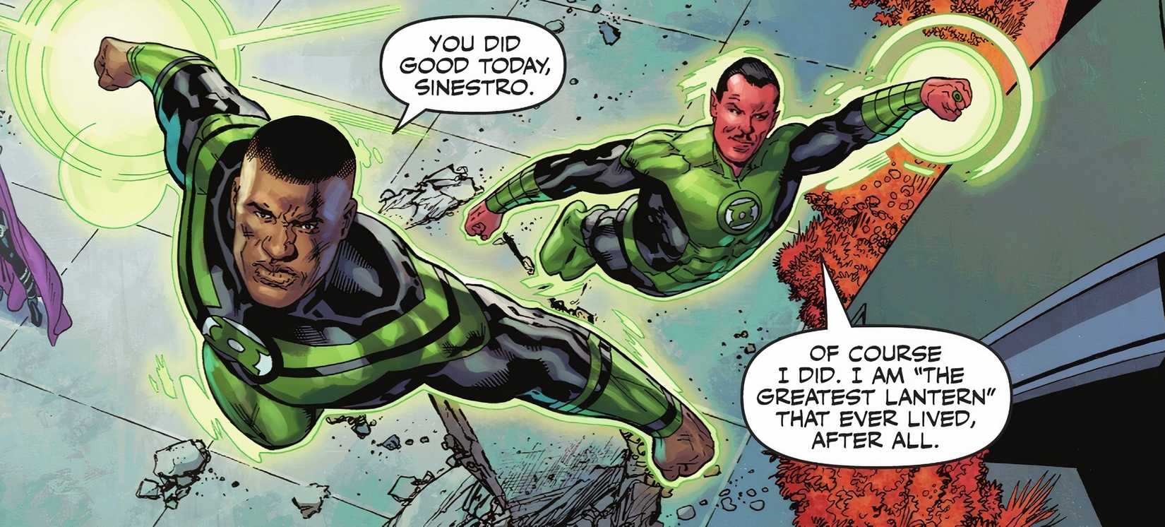 Sinestro Brags About Being the Greatest DC
