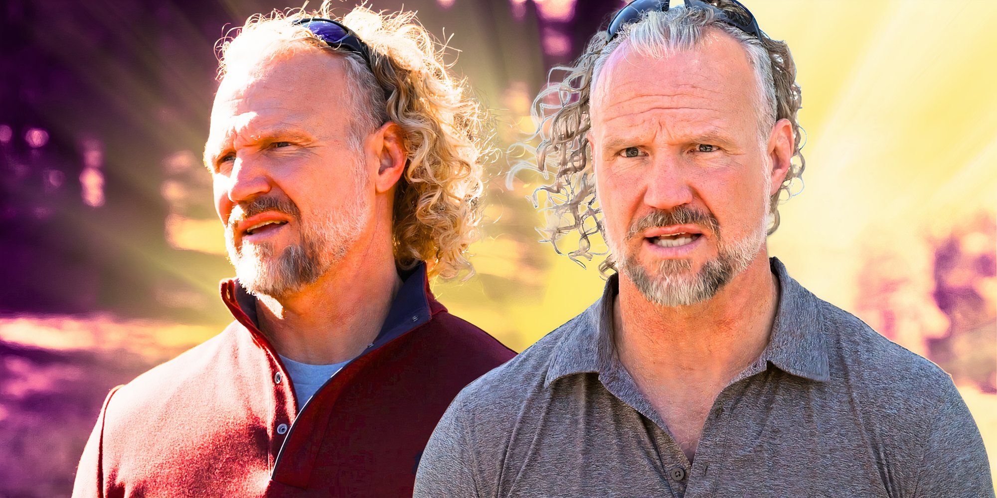 Sister Wives Patriarch Kody Brown montage looking worried