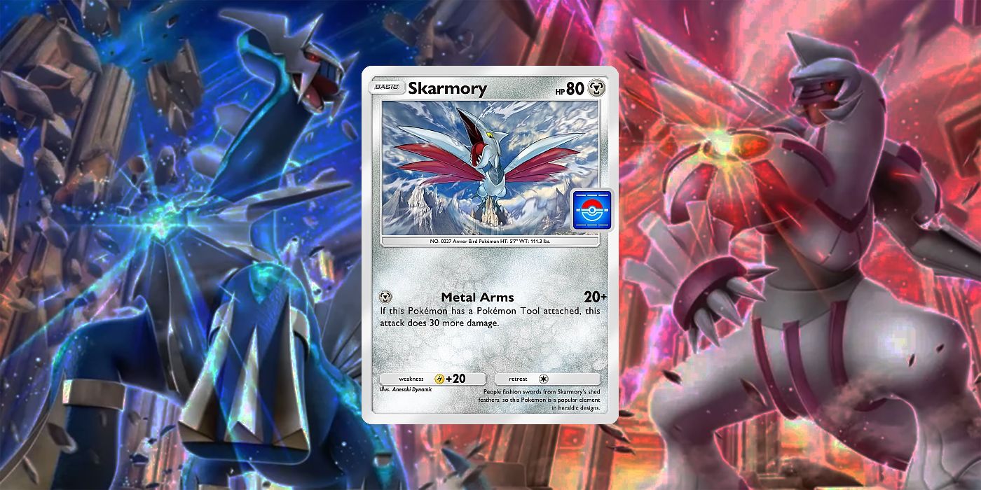 skarmory-smackdown Pocket Pocket Pocket adiciona Cresselia Ex & mais cartões promocionais em um novo evento de gota