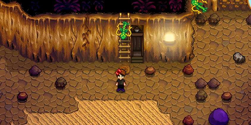 Skull Caverns Elevator In Stardew Valley.