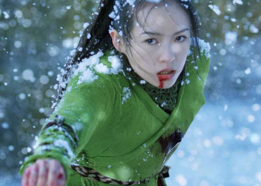 Snow fight House of Flying Daggers