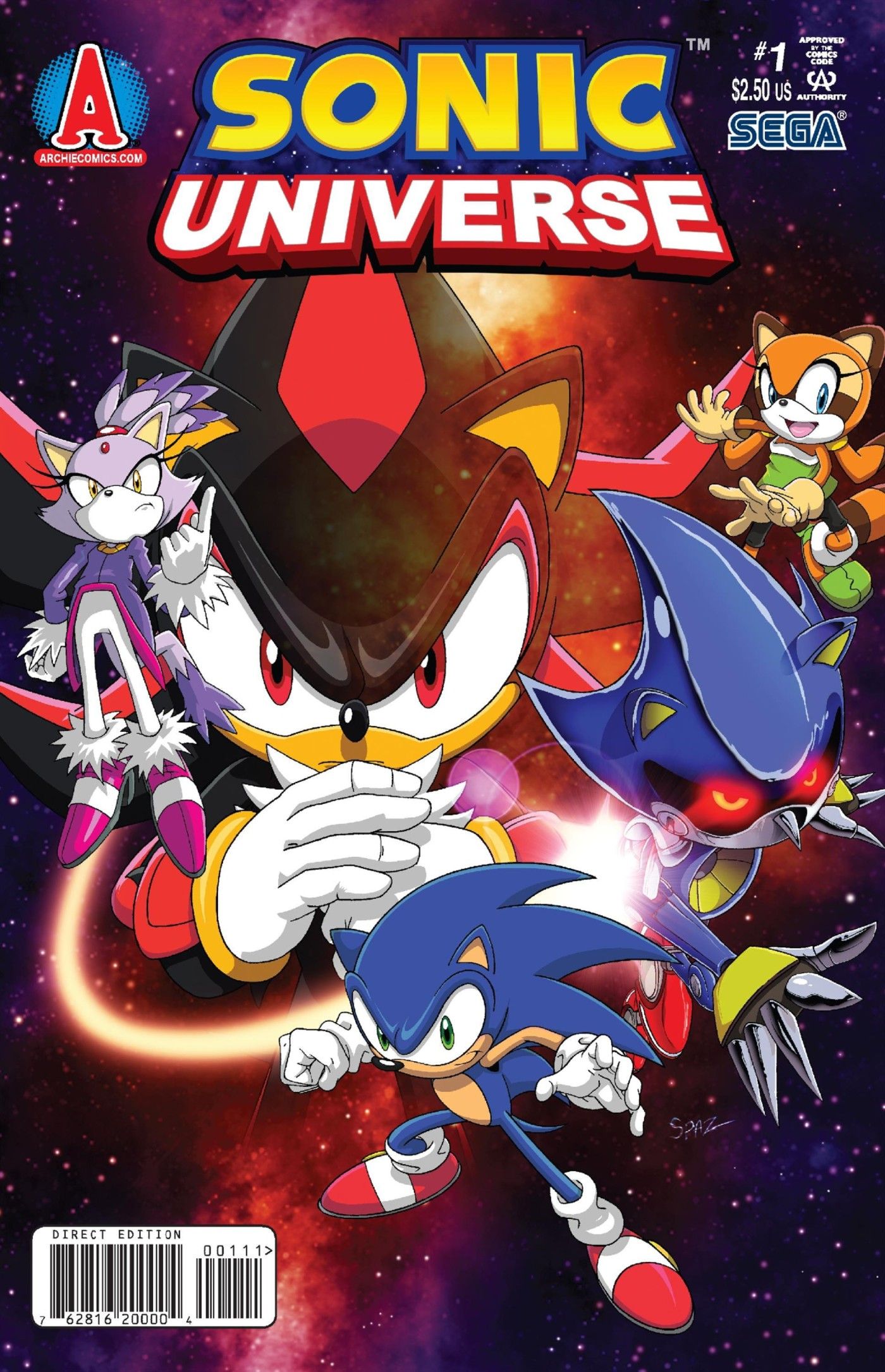 Sonic Universe #1 cover