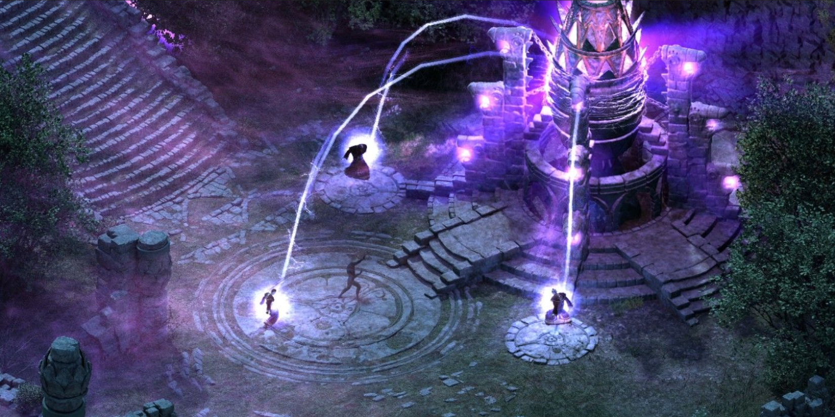Souls being taken from people in pillars of eternity