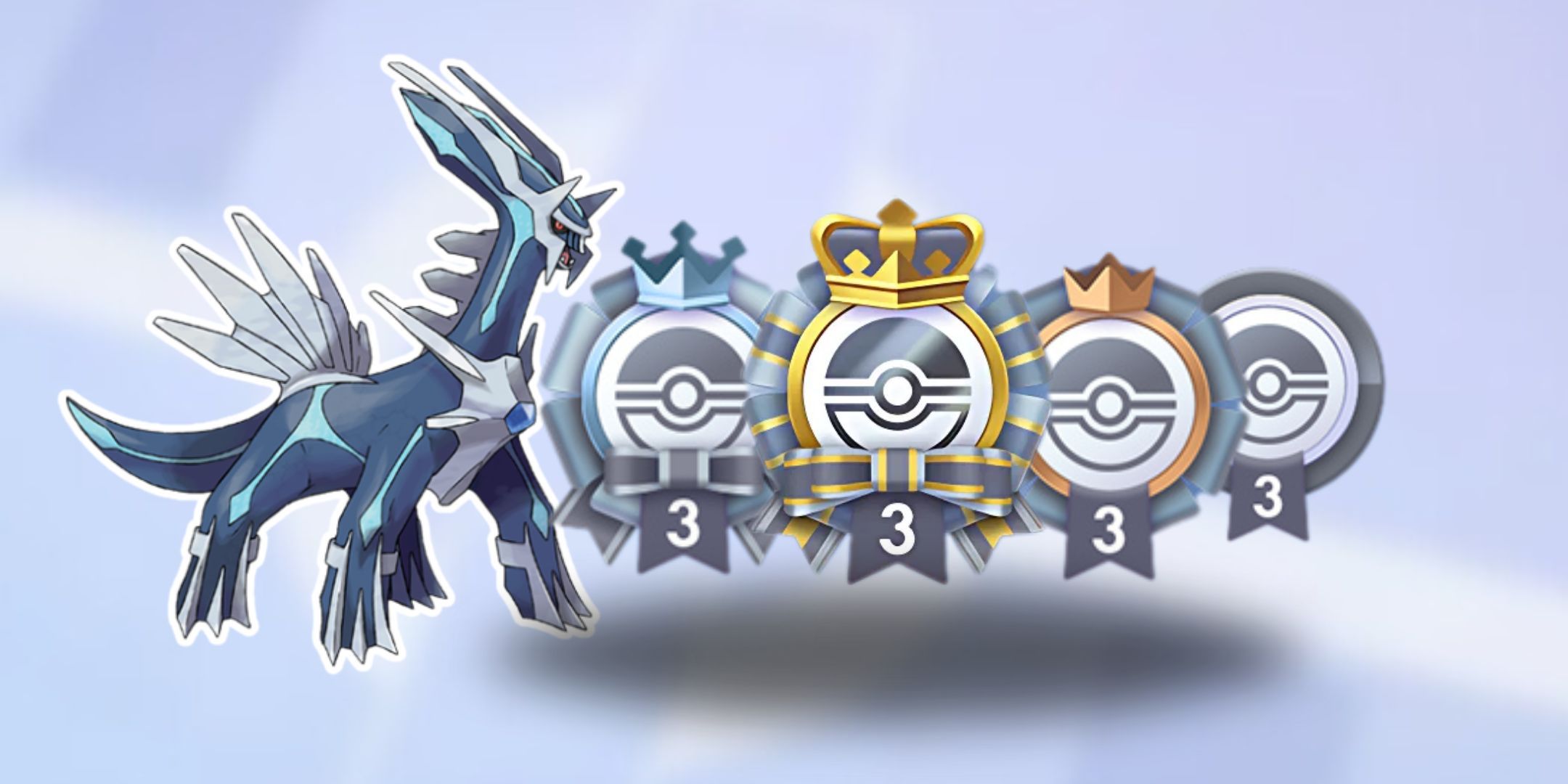 Space-Time Smackdown Emblems from Pokémon TCG Pocket