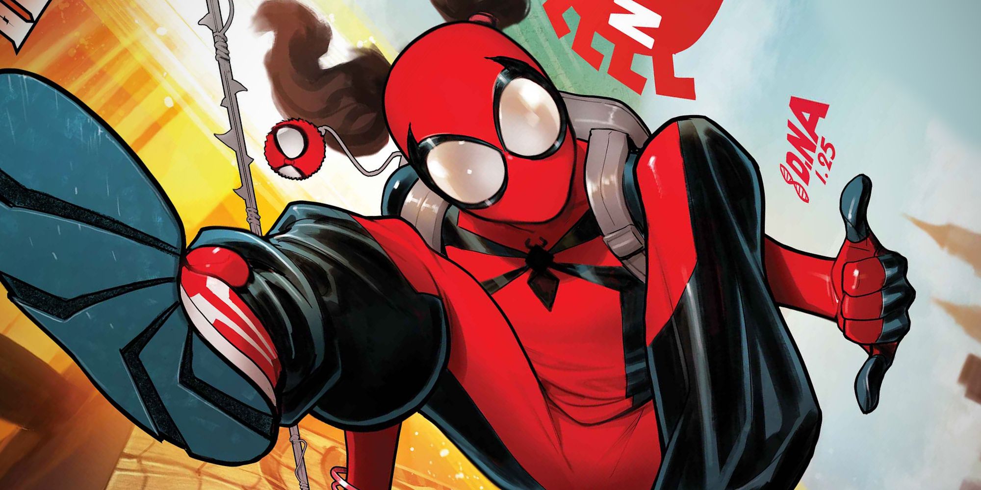 Spider-Girl Marvel Comic Cover Art by Nakayama