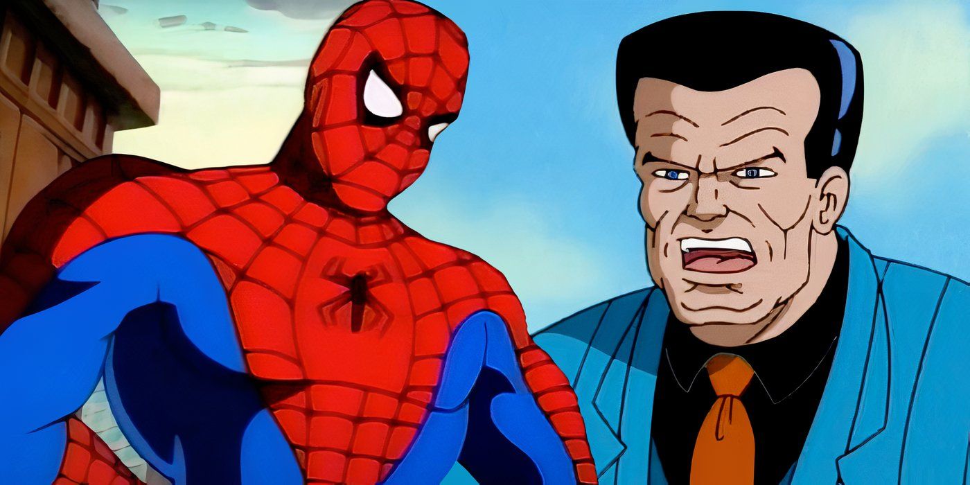 Spider-man and Hammerhead in spider-Man the animated series