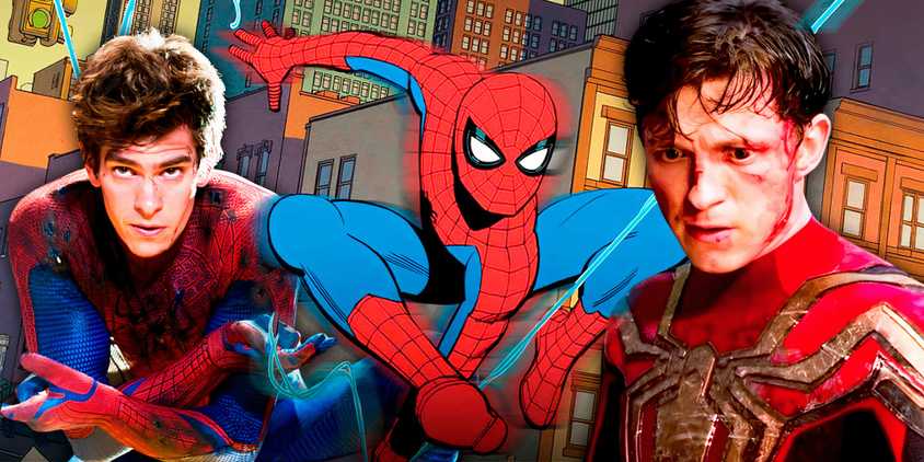 Spider-Man from Your Friendly Neighborhood Spider-Man with Andrew Garfield and Tom Holland