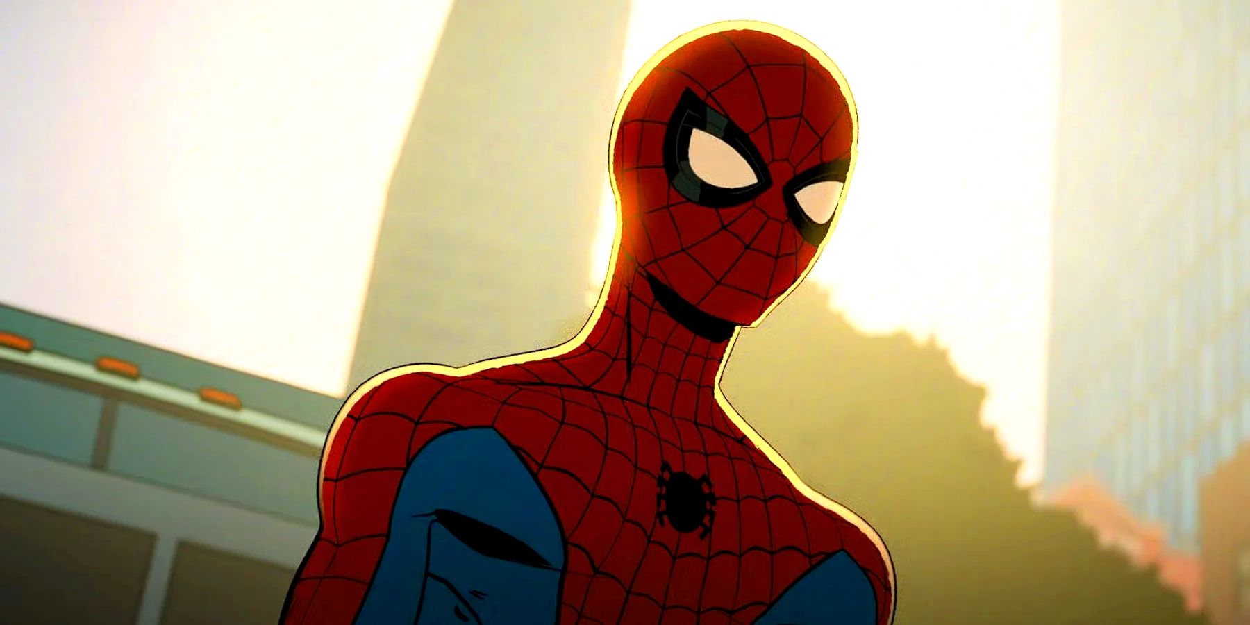 Costume rosso-blu di Spider-Man in Your Friendly Neighborhood Spider-Man