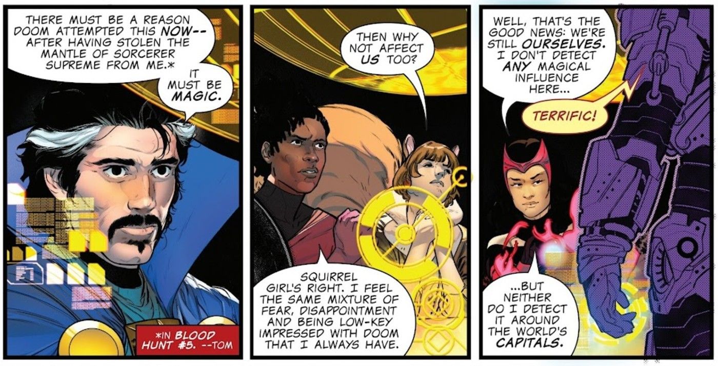 SQUIRREL GIRL WORKING WITH THE AVENGERS IN ONE WORLD UNDER DOOM 2